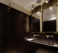 Lavabos en el baño