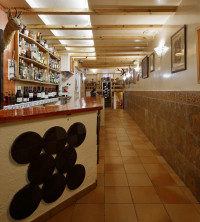 Vista barra hacia interior